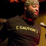 Harlym125 performs at the Cantab Lounge. Photo by Marshall Goff.