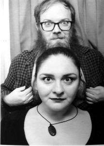 Chicago Thoughtcrime duo Emily Rose and Ben Clark.