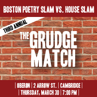 OBERON in Harvard Square welcomes the Third Annual Grudge Match on March 30, 2017!