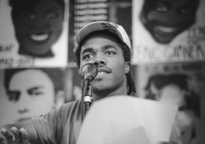 Nkosi Nkululeko, NYC 2016 Youth Poet Laureate. Photo by Gaungpyo Hong.