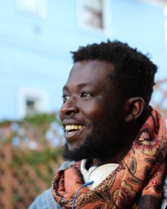 Pushcart Prize winner and teaching artist Emmanuel Oppong-Yeboah. Photo by Jasmine Boyd-Perry.